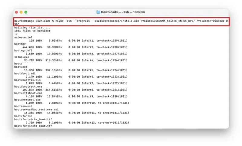 Come creare una chiavetta USB avviabile con Windows 11 (o 10) da macOS