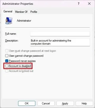 Come abilitare l'account amministratore su Windows 11