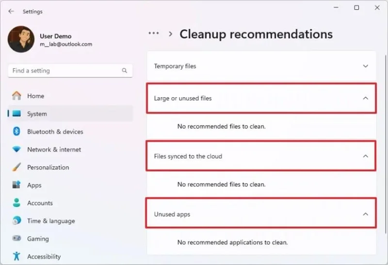 Come utilizzare i suggerimenti di pulizia per liberare spazio su Windows 11