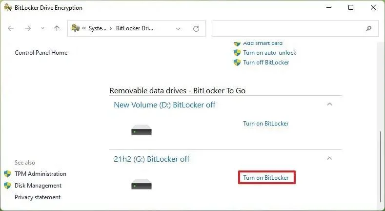 Come abilitare BitLocker su Windows 11