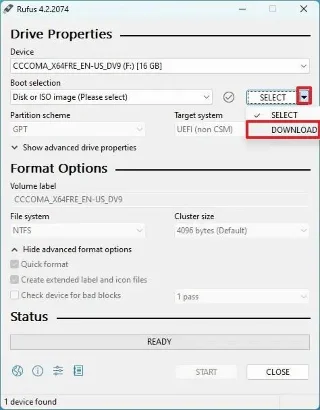 Come scaricare l'immagine ISO di Windows 11 21H2 dopo il rilascio della versione 22H2
