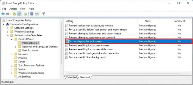 Cómo desactivar la pantalla de bloqueo en Windows 11 Cómo desactivar la pantalla de bloqueo en Windows 11