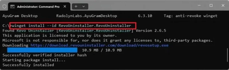 Cómo desinstalar completamente aplicaciones usando Revo Uninstaller en Windows 11