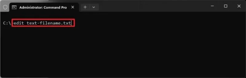 วิธีการติดตั้งโปรแกรมแก้ไขข้อความแบบบรรทัดคำสั่ง Microsoft Edit (เวอร์ชันใหม่) บน Windows 11