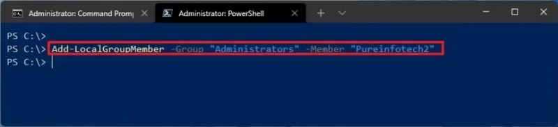 Come creare un account locale su Windows 11