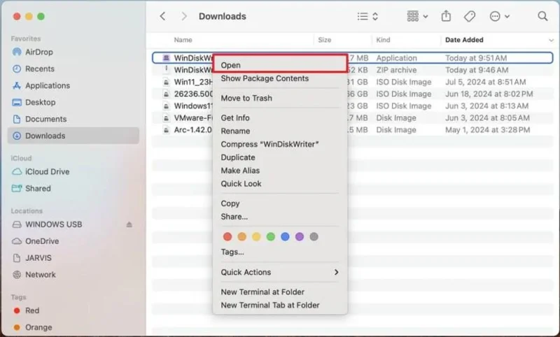 Come creare una chiavetta USB avviabile con Windows 11 (o 10) da macOS