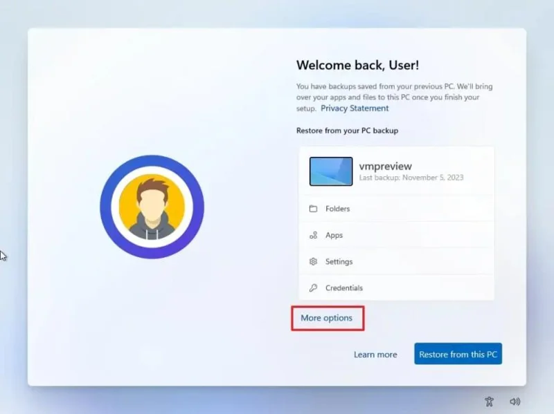 Eseguire un'installazione pulita di Windows 11 23H2