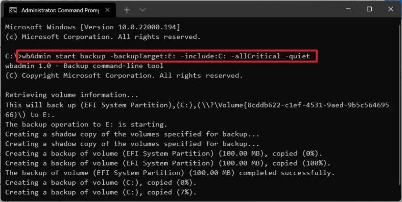 Come creare un backup completo di Windows 11 su un'unità USB esterna