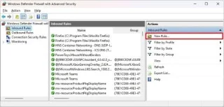 Come aprire una porta del firewall su Windows 11