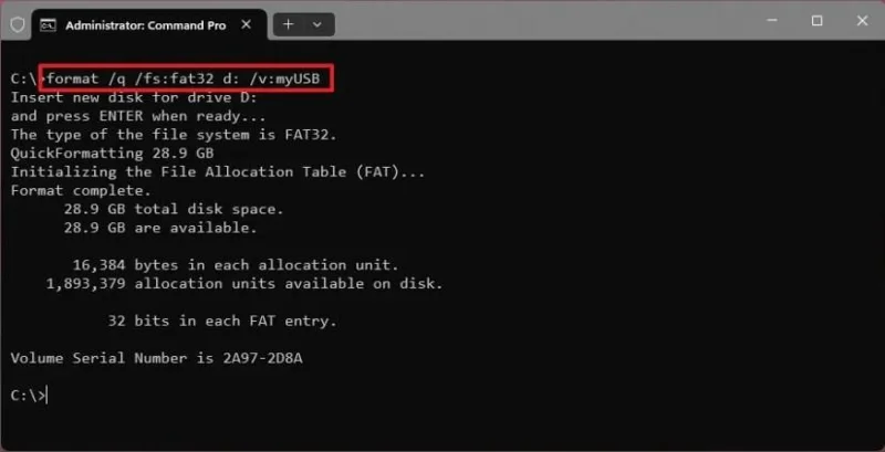 Come formattare un'unità USB in FAT32 su Windows 11, 10