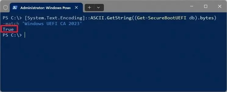 Come verificare se il PC dispone dei certificati Secure Boot aggiornati su Windows 11 e 10