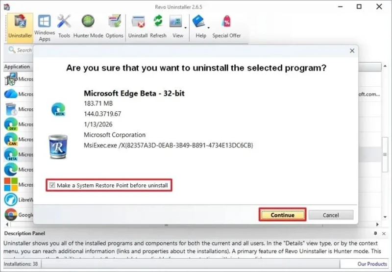 Cómo desinstalar completamente aplicaciones usando Revo Uninstaller en Windows 11