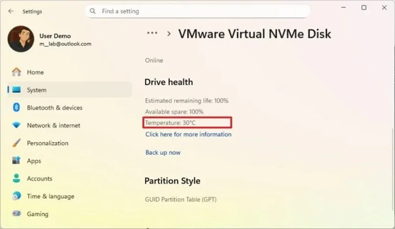 Как проверить температуру SSD и HDD в Windows 11