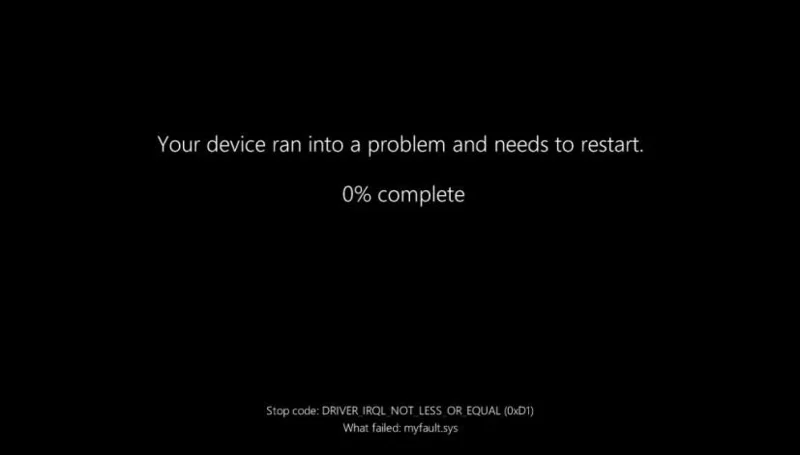 La schermata nera della morte arriva su Windows 11: Microsoft rinnova l'esperienza di gestione degli arresti anomali.