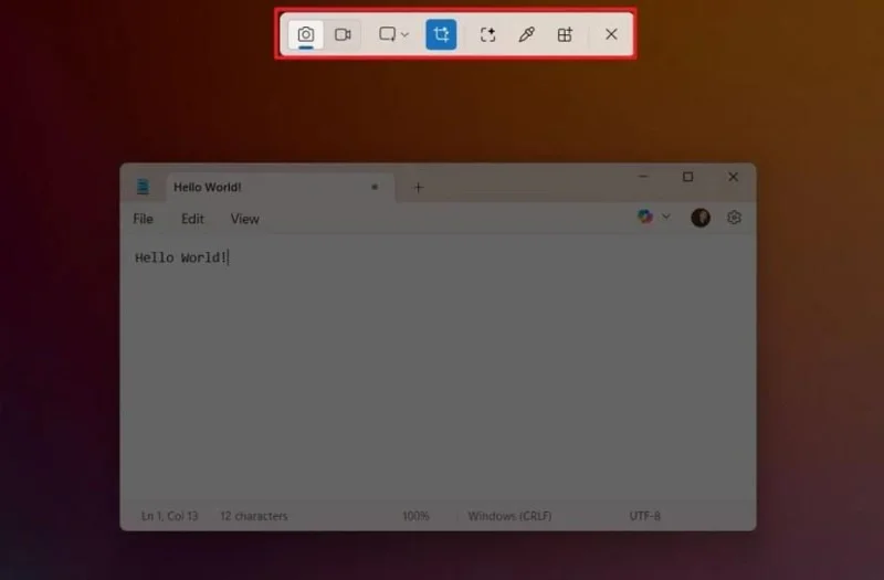 Come acquisire schermate su Windows 11 utilizzando lo Strumento di cattura.