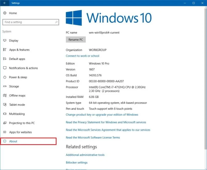 Windows 10: objaśnienie ustawień systemowych