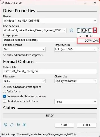 كيفية استخدام برنامج Rufus لإنشاء قرص USB قابل للتشغيل لنظام التشغيل Windows 11 24H2