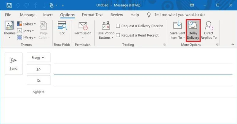 كيفية جدولة البريد الإلكتروني في تطبيق Outlook