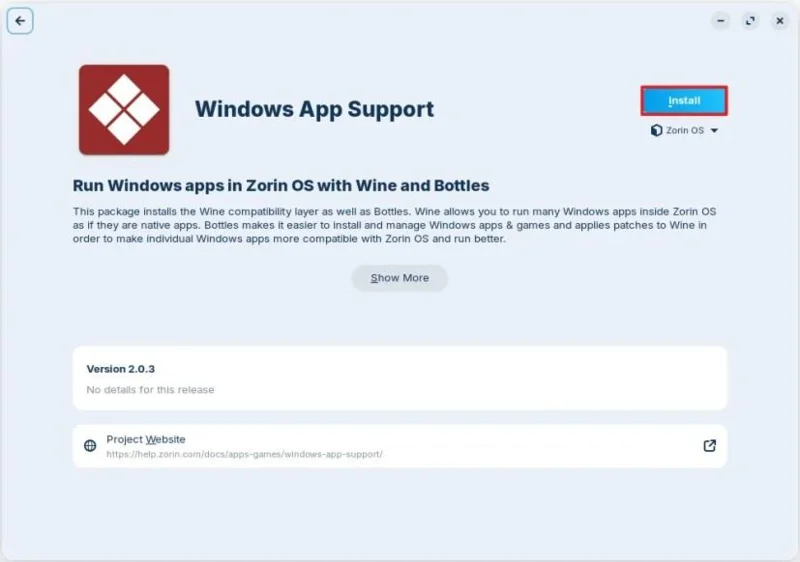 如何在 Zorin OS 中安裝 Windows 應用