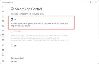 Come abilitare la protezione Smart App Control su Windows 11