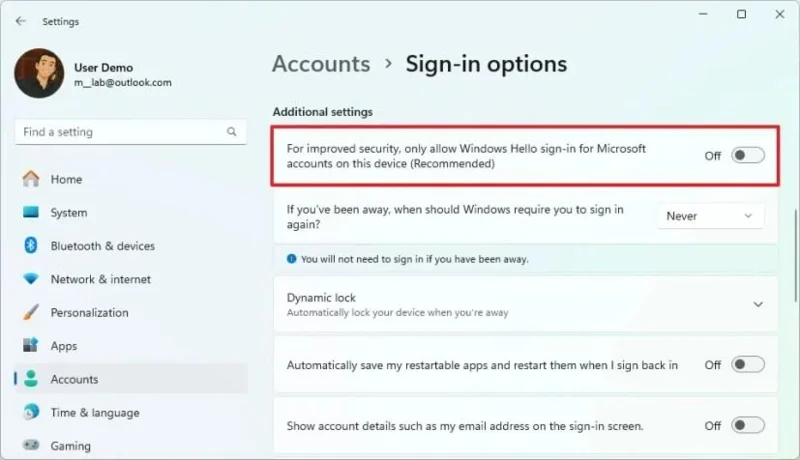 Windows 11でPIN（グレー表示）を削除する方法