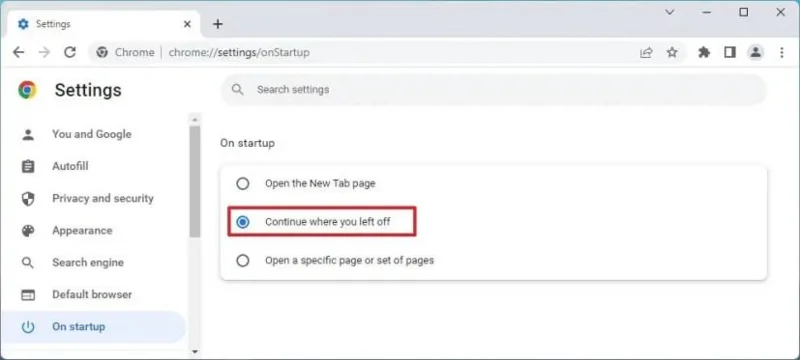 Hoe ga je verder waar je gebleven was in Chrome, Edge en Firefox?