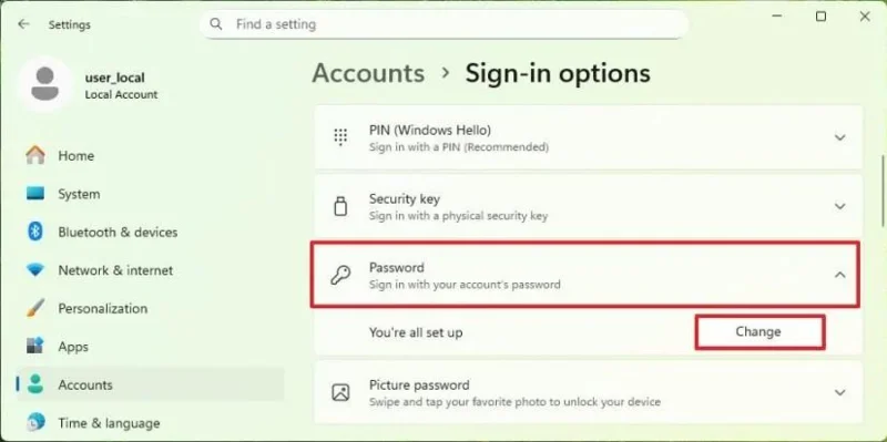 Cómo eliminar la contraseña de inicio de sesión en Windows 11 Cómo eliminar la contraseña de inicio de sesión en Windows 11