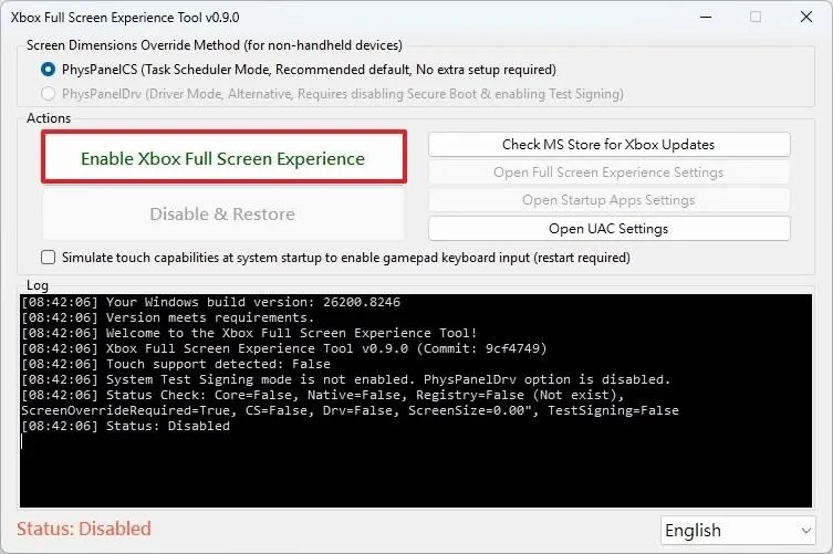 Abilita l'esperienza a schermo intero di Xbox su QUALSIASI PC standard con Windows 11 25H2