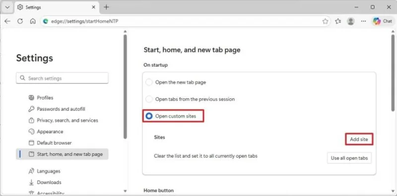 Microsoft EdgeでGoogleを既定の検索エンジンとして設定する方法
