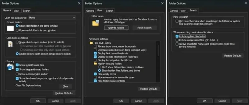 La build 26220.6972 (KB5067106) per Windows 11 25H2 introduce ulteriori modifiche alla modalità scura (Dev)