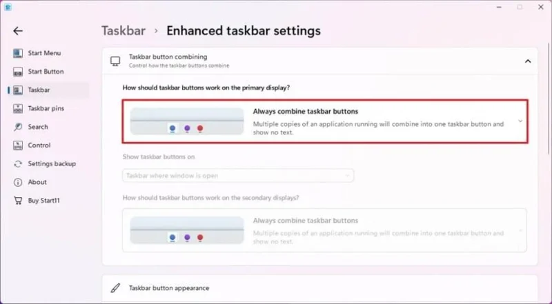 Cómo cambiar el tamaño de la barra de tareas en Windows 11