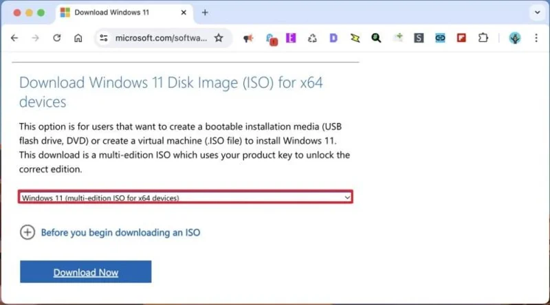 Come creare una chiavetta USB avviabile con Windows 11 (o 10) da macOS