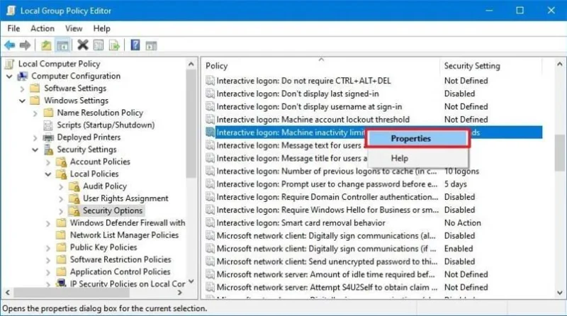 Come bloccare automaticamente il PC dopo un periodo di inattività su Windows 10