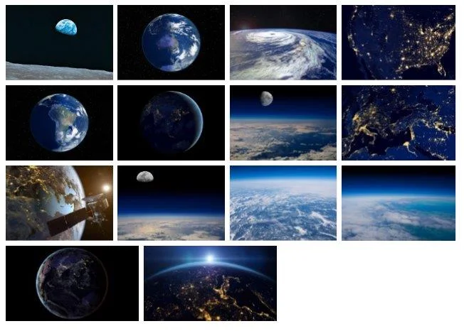 Tema "La Terra vista dall'alto" per Windows 10 (scarica)