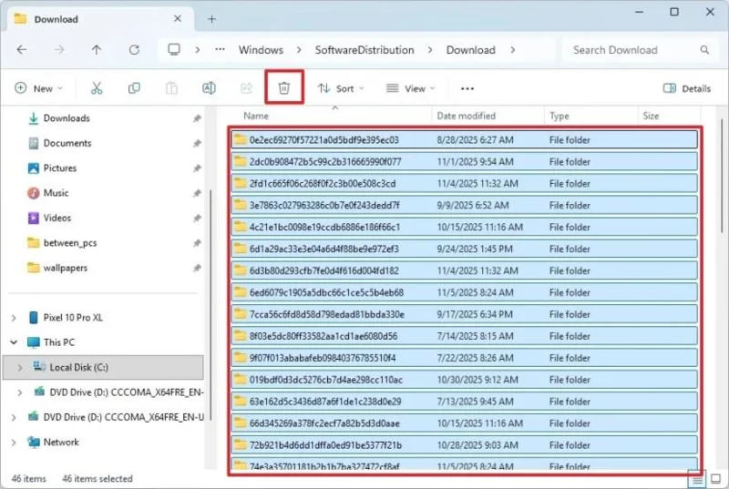 Come eliminare gli aggiornamenti in sospeso su Windows 11