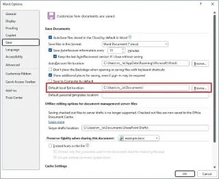 如何在 Windows 11 上停止 Word 自動儲存到 OneDrive