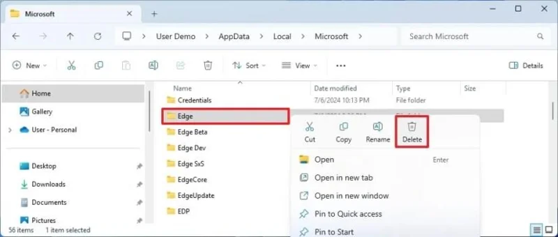 如何在 Microsoft Edge 中將設定重設為預設值
