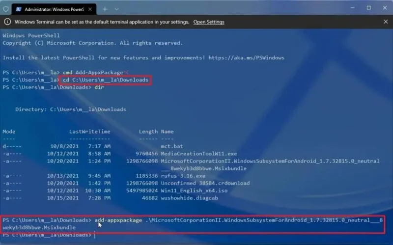 วิธีการติดตั้ง Windows Subsystem for Android (WSA) บน Windows 11