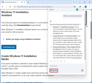 A inteligência artificial Gemini do Google chega ao Chrome e assume o controle da área de trabalho no Windows 11.