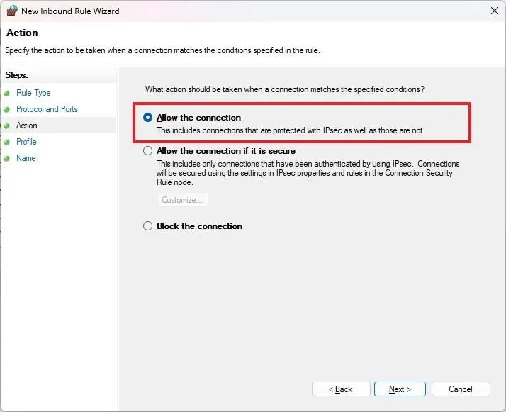 วิธีเปิดพอร์ตไฟร์วอลล์บน Windows 11