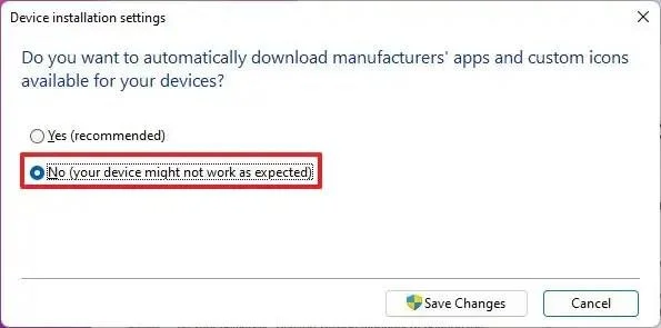 Come disabilitare l'installazione automatica dei driver su Windows 11