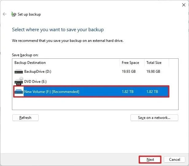 Come pianificare il backup completo automatico su Windows 11, 10