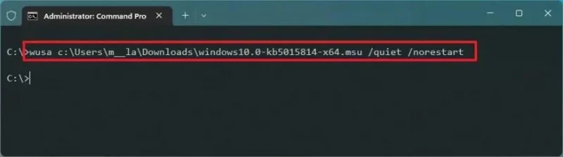 Come installare manualmente gli aggiornamenti su Windows 11