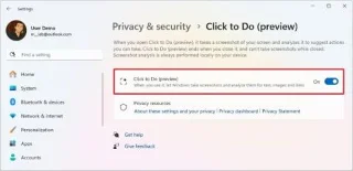 Come utilizzare Click to Do per eseguire azioni basate sullintelligenza artificiale su testo e immagini in Windows 11