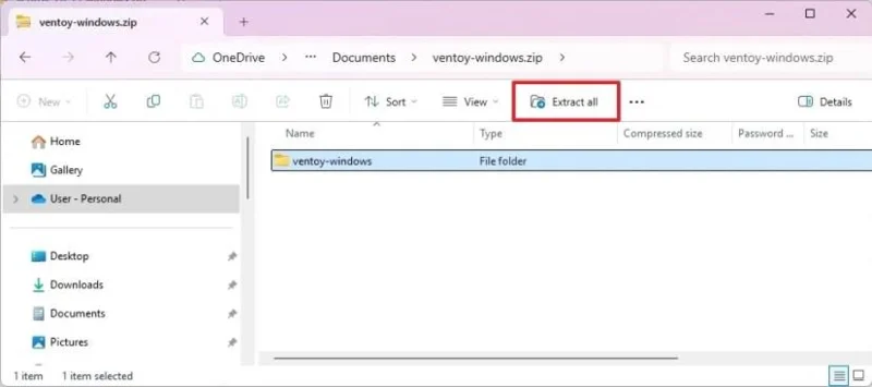 Come utilizzare Ventoy per creare una chiavetta USB avviabile su Windows 11, 10 (2026)