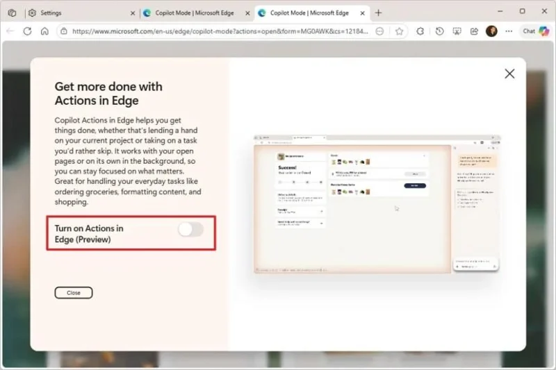 Come attivare o disattivare la modalità Copilot per Microsoft Edge su Windows 11
