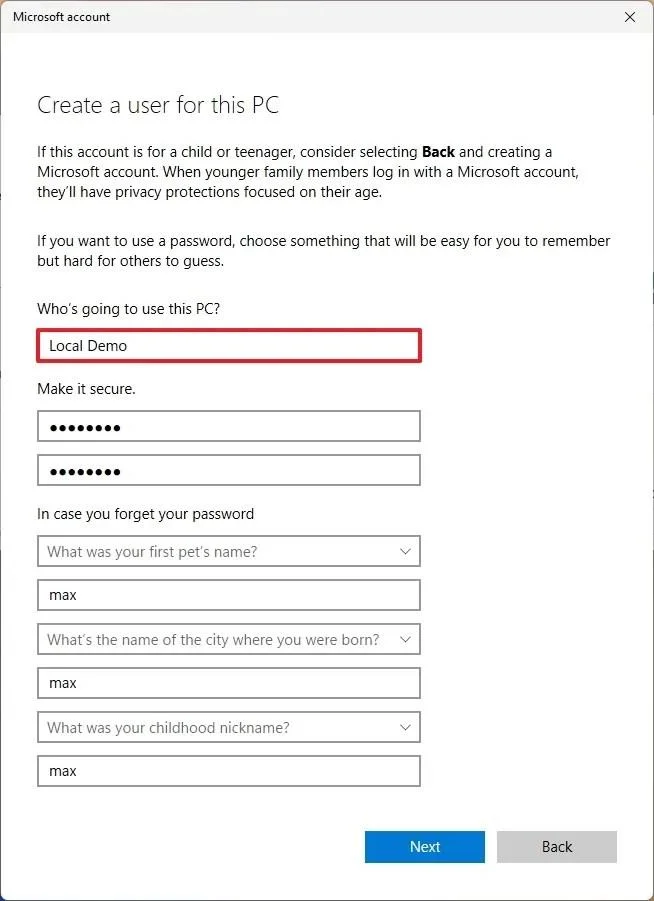 Come creare un account amministratore locale su Windows 11