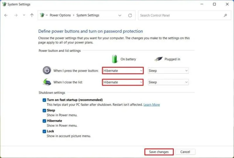 วิธีเปิดใช้งานโหมดไฮเบอร์เนตบน Windows 11