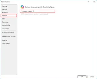Come disabilitare Copilot in Microsoft Word, Excel, OneNote e PowerPoint su Windows 11