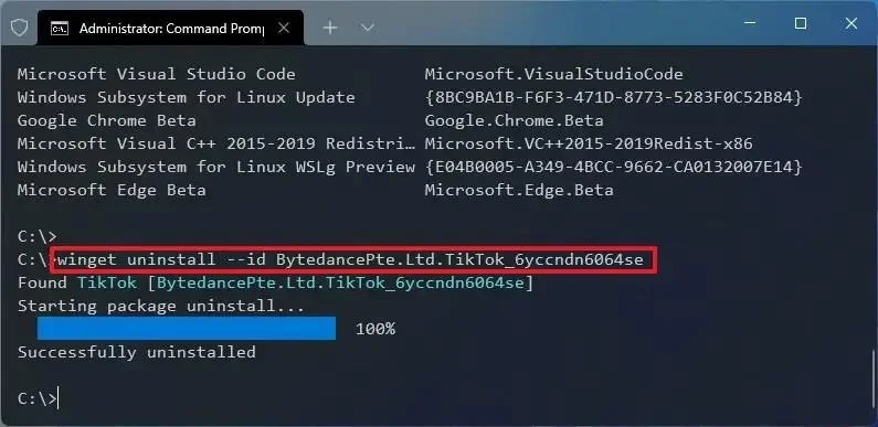 Come disinstallare le app su Windows 11
